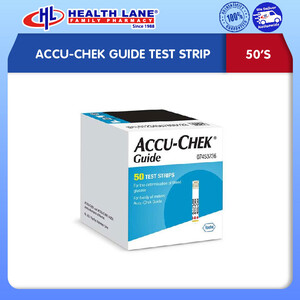 ACCU-CHEK GUIDE TEST STRIP (50'S)